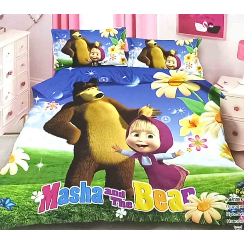 Детское постельное белье "Маша и Медведь" №5